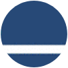 Пластик Rowmark Satins (0,8мм) Navy Blue / White