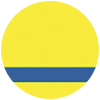 Пластик Rowmark Satins (0,8мм) Yellow / Blue