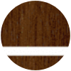 Пластик Rowmark LaserMark English Walnut / White