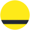 Пластик Rowmark LaserLIGHT Yellow / Black
