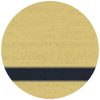 Пластик Rowmark LaserMark Brushed Gold / Black