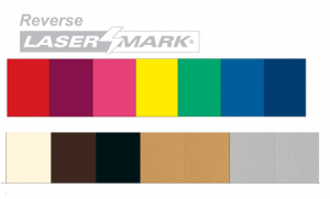 Пластик для гравировки Rowmark LaserMark Reverse