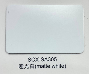 LongStar Matte White (Белый матовый), 0,45мм, сублимационный алюминий
