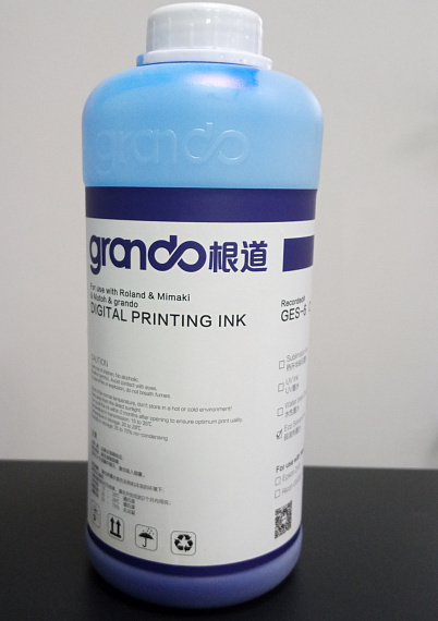 Чернила Grando экосольвентные, Cyan