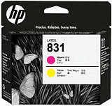HP 831, печатающая головка Magenta / Yellow (CZ678A)