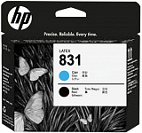 HP 831, печатающая головка Cyan / Black (CZ677A)