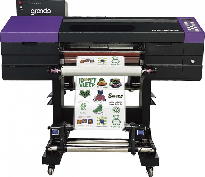 Grando GD-600 Super, УФ DTF принтер (с головками Epson i3200-U1)